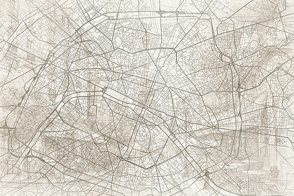 Map of a city Map of a city
