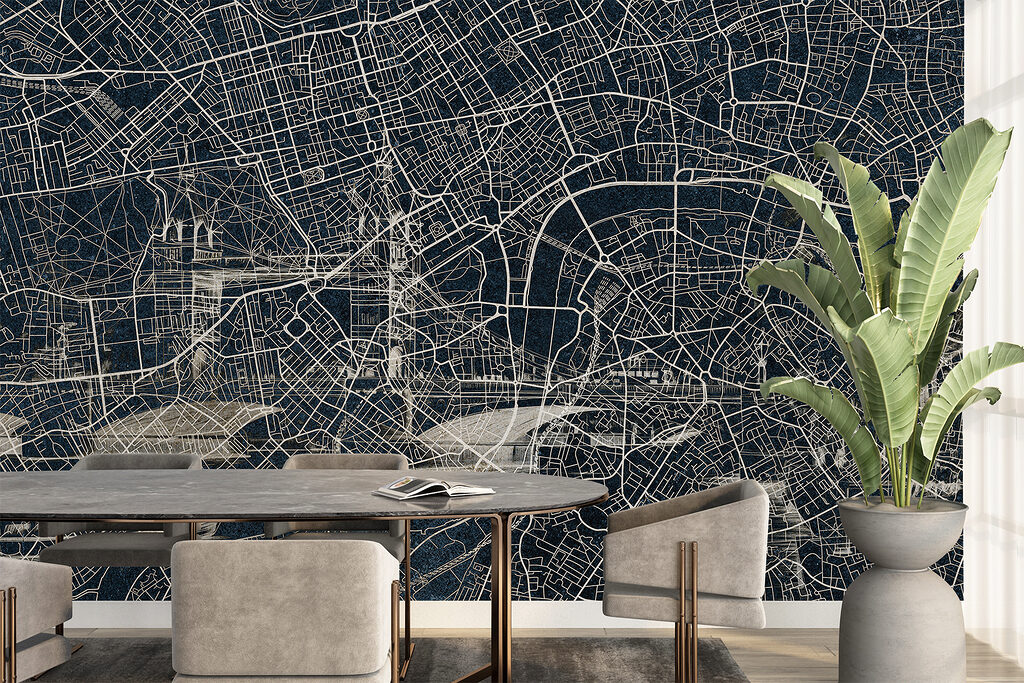 Map of a city