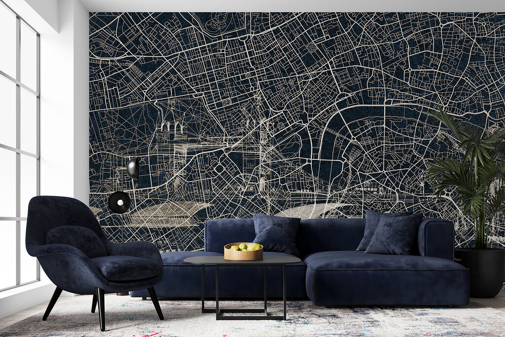 Map of a city