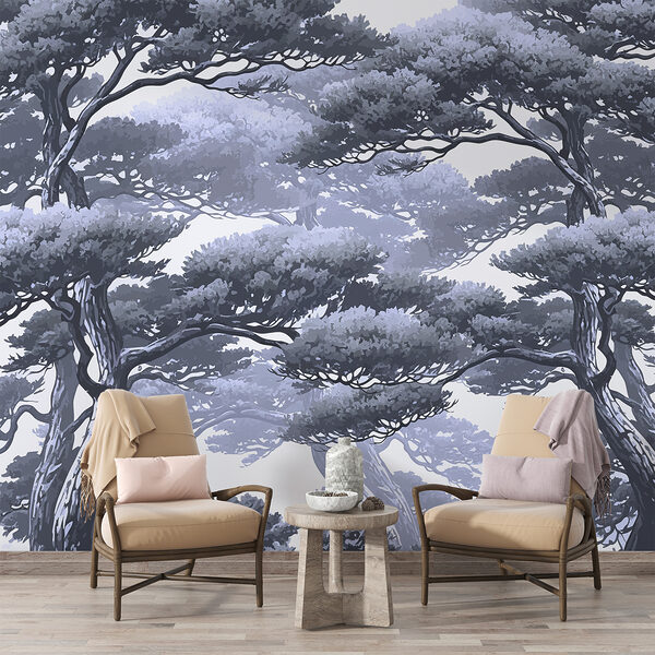 Group of trees with branches Group of trees with branches