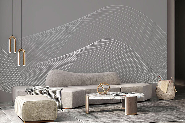 White lines on a gray background White lines on a gray background
