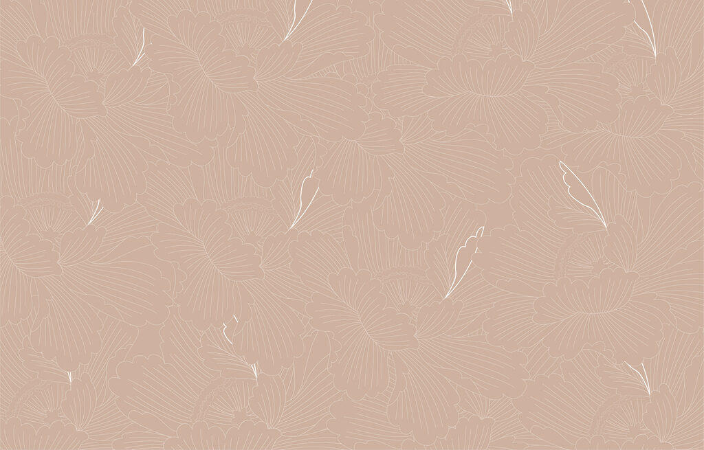 Pattern of flowers on a beige background Pattern of flowers on a beige background