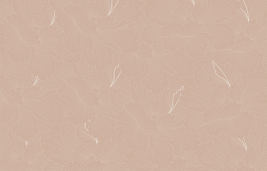 Pattern of flowers on a beige background Pattern of flowers on a beige background