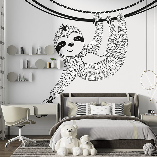 Sloth from a rope Sloth from a rope