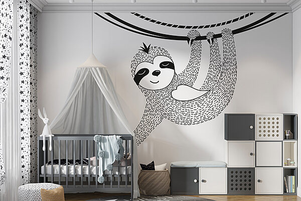 Sloth from a rope Sloth from a rope