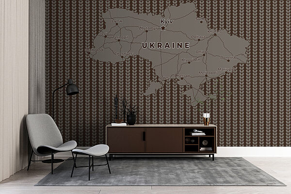 Map of ukraine with lines and cities Map of ukraine with lines and cities