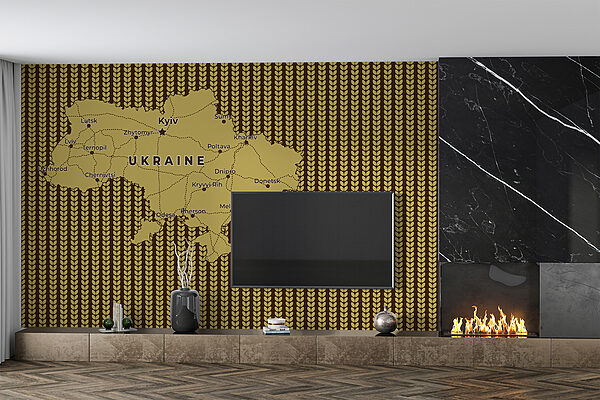Map of ukraine with lines and cities Map of ukraine with lines and cities
