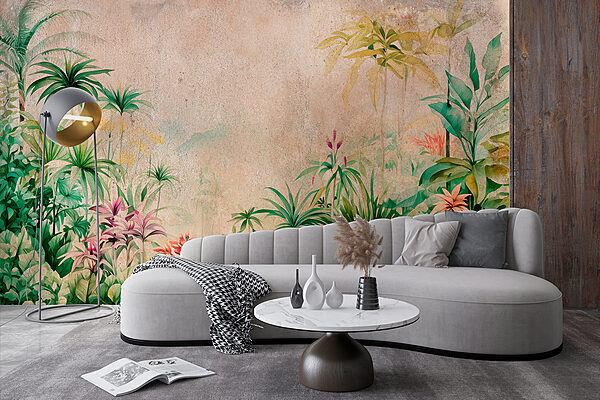 Painting of plants and flowers Painting of plants and flowers