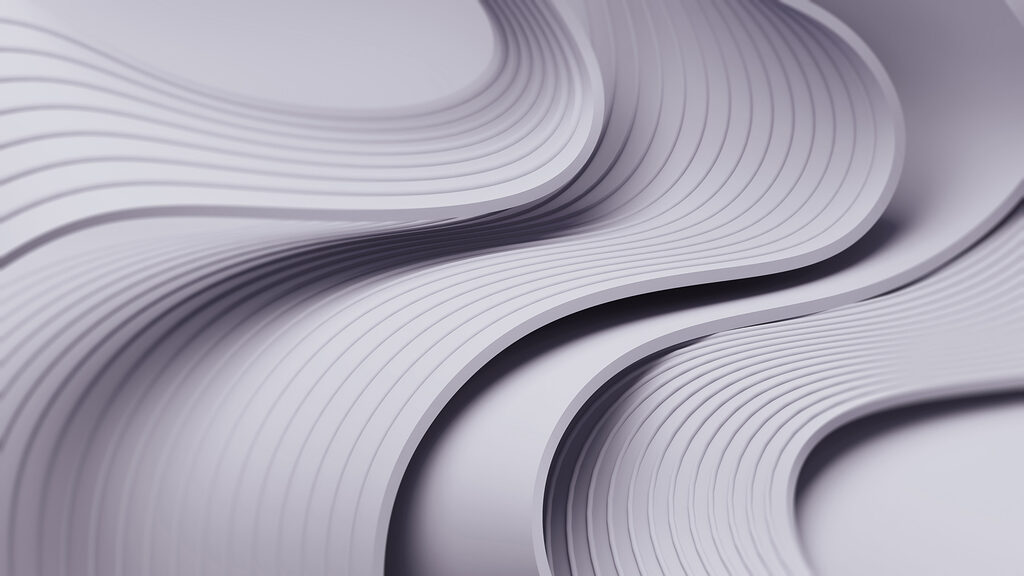 White and grey wavy lines White and grey wavy lines
