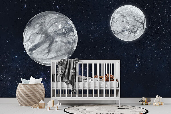 Two planets in space Two planets in space