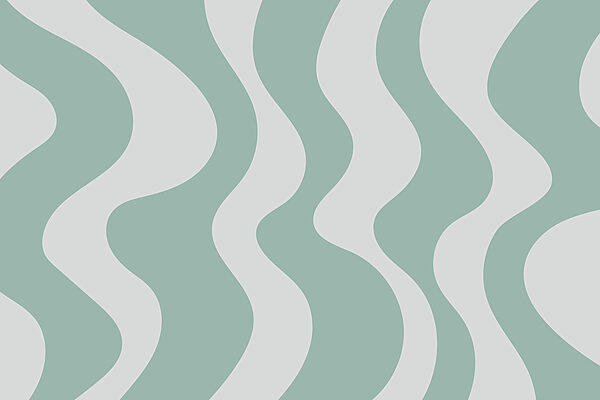 Green and white wavy lines Green and white wavy lines