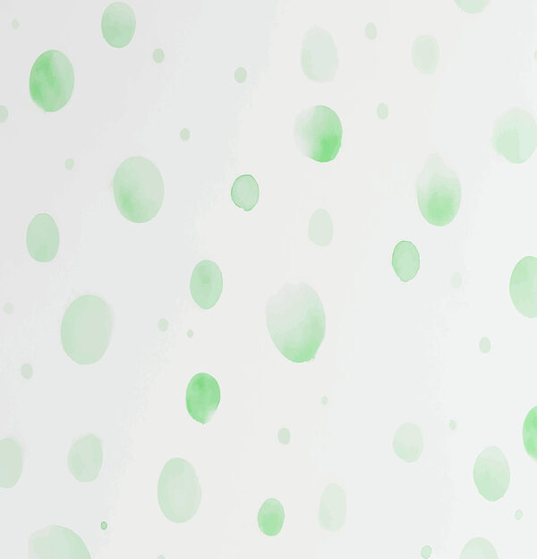 White surface with green dots White surface with green dots
