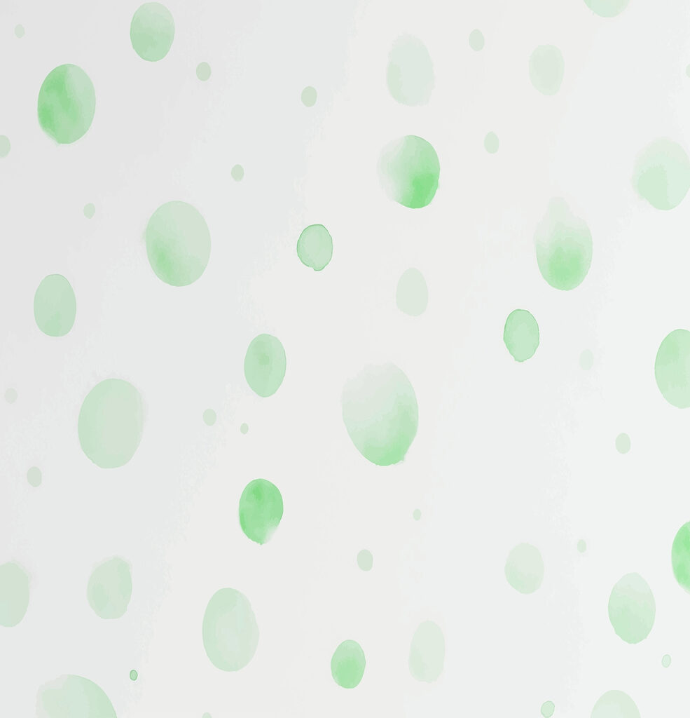 White surface with green dots White surface with green dots