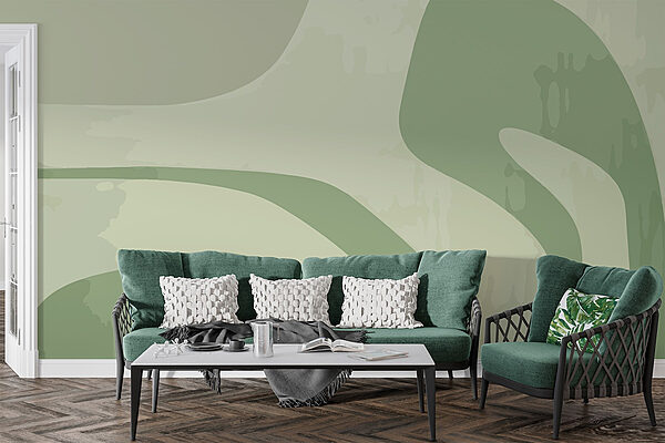 Green and white background Green and white background