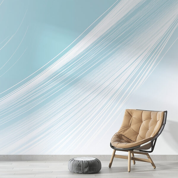 White lines on a blue background White lines on a blue background