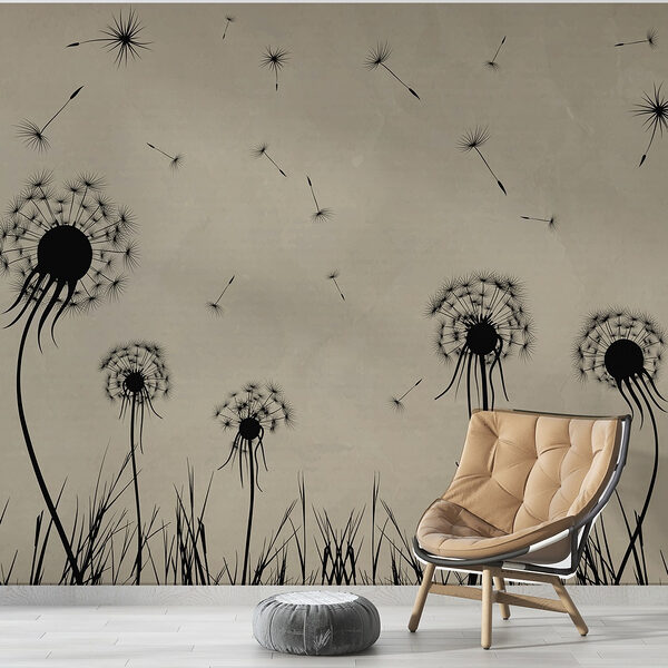Dandelions blowing in the wind Dandelions blowing in the wind