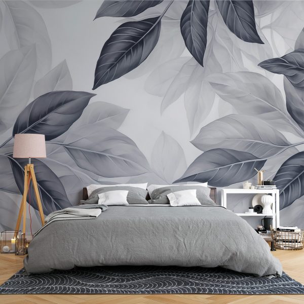 Elegance in Monochrome Leaf Patterns Elegance in Monochrome Leaf Patterns