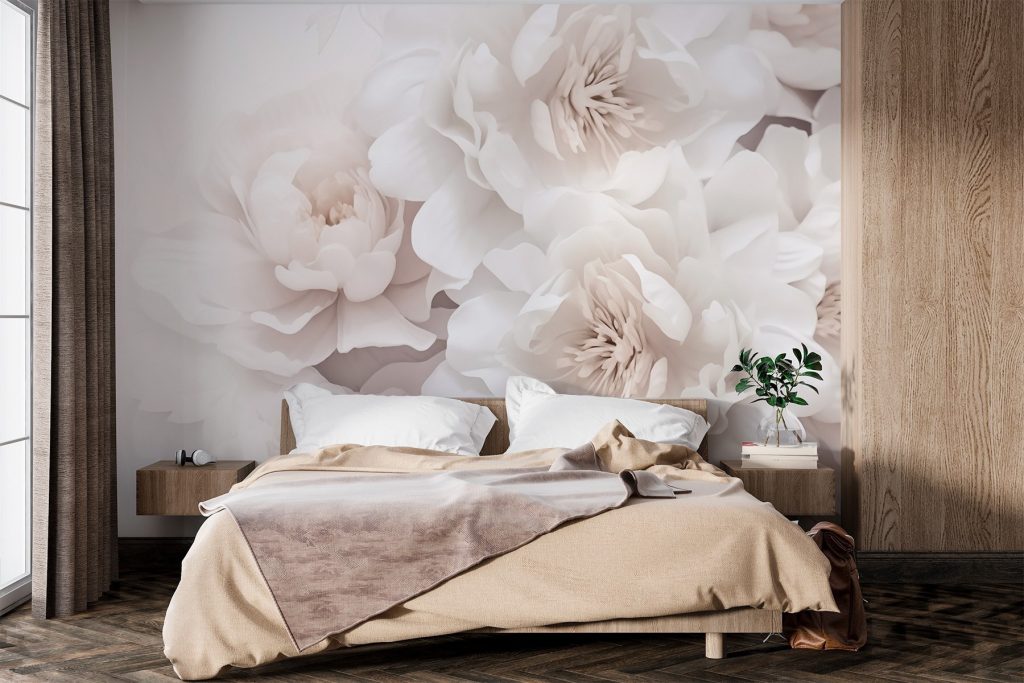 Group of white flowers