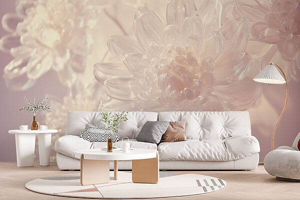 Delicate petals in soft light. Delicate petals in soft light.