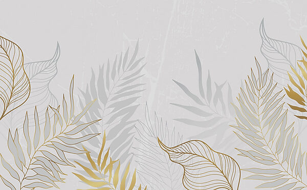 Delicate leaves in soothing hues Delicate leaves in soothing hues