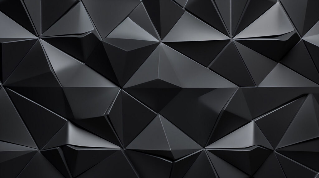 Black and grey triangle pattern Black and grey triangle pattern