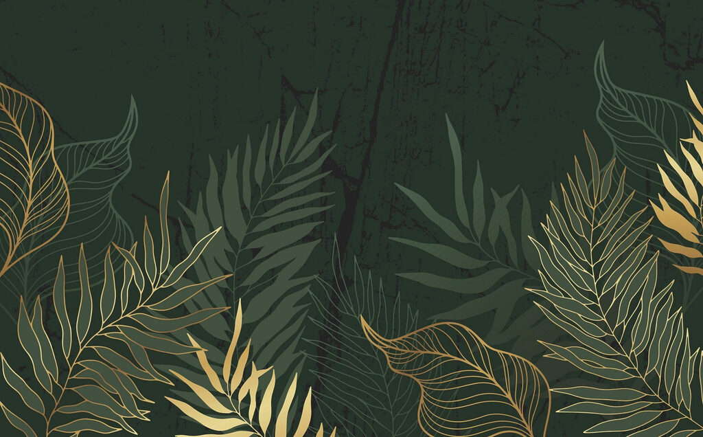 Botanical elegance on a dark backdrop Botanical elegance on a dark backdrop