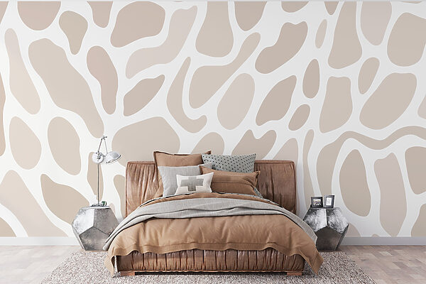 White and brown pattern White and brown pattern