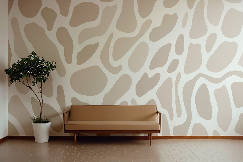 White and brown pattern White and brown pattern