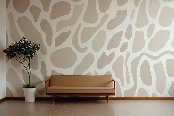 White and brown pattern White and brown pattern