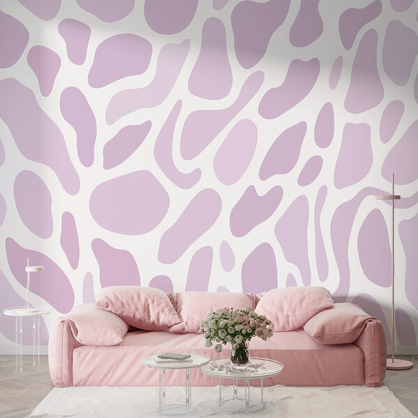 Purple and white pattern Purple and white pattern