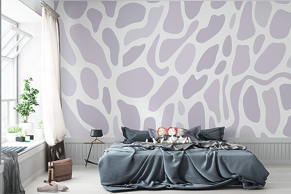 White and purple pattern White and purple pattern