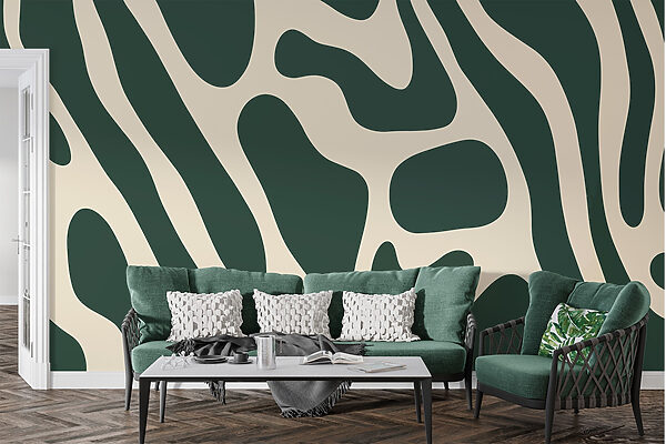 Flowing lines in muted tones. Flowing lines in muted tones.