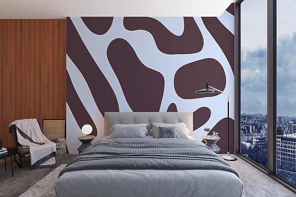 Abstract shapes in calming tones. Abstract shapes in calming tones.