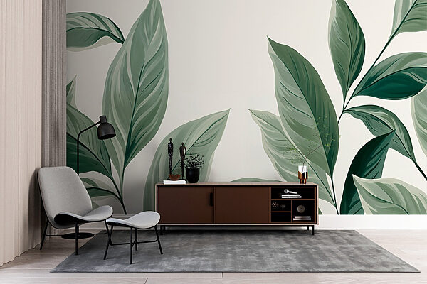 Nature's elegance in soft greens. Nature's elegance in soft greens.