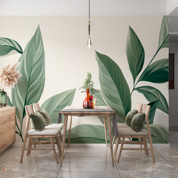 Nature's elegance in soft greens. Nature's elegance in soft greens.