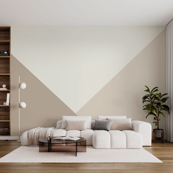 White and grey triangle White and grey triangle