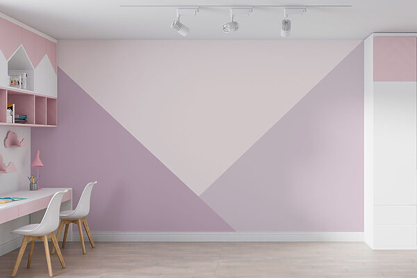 Purple and white triangle Purple and white triangle