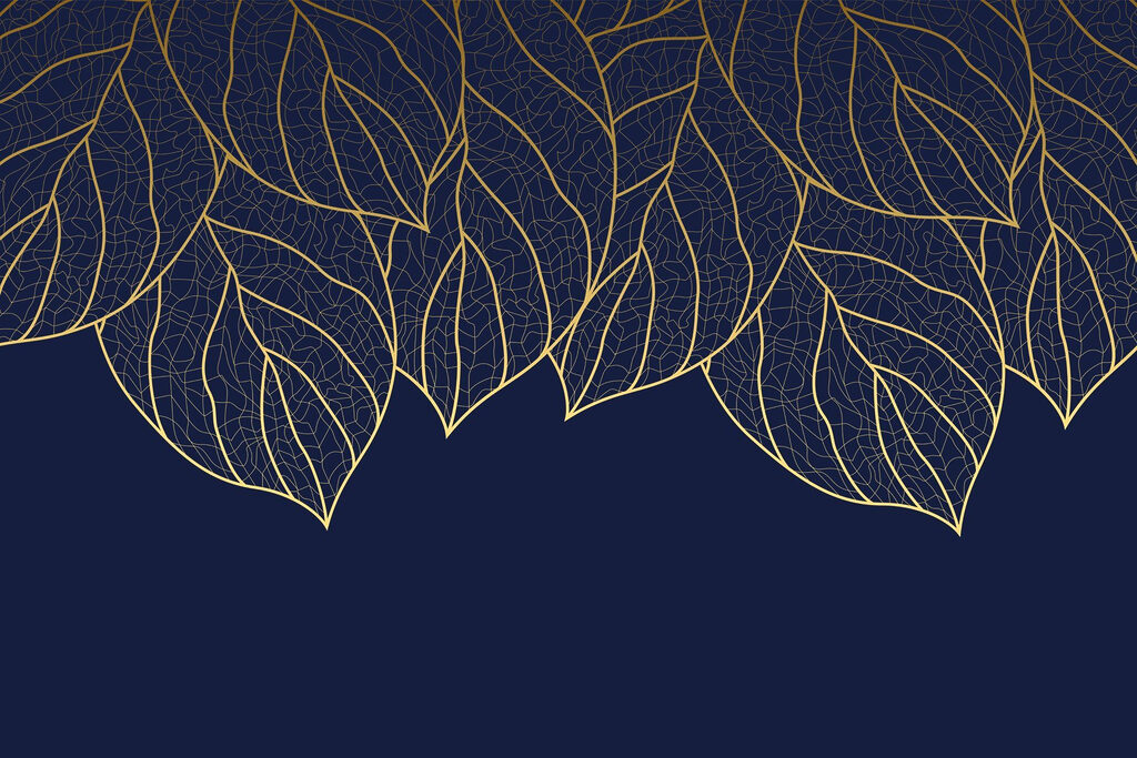 Elegant leaf pattern on dark background Elegant leaf pattern on dark background