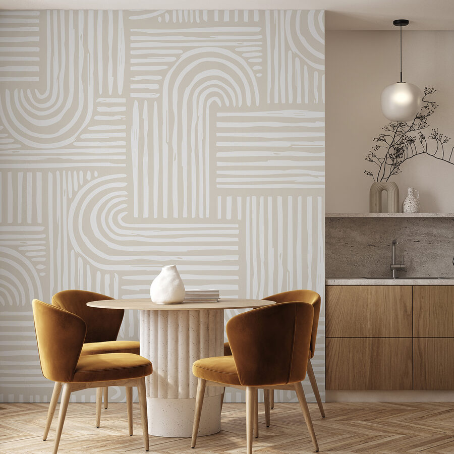 White and gray pattern