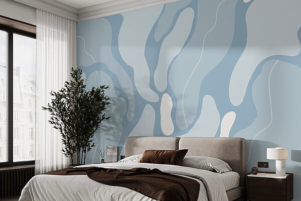 Blue and white pattern Blue and white pattern