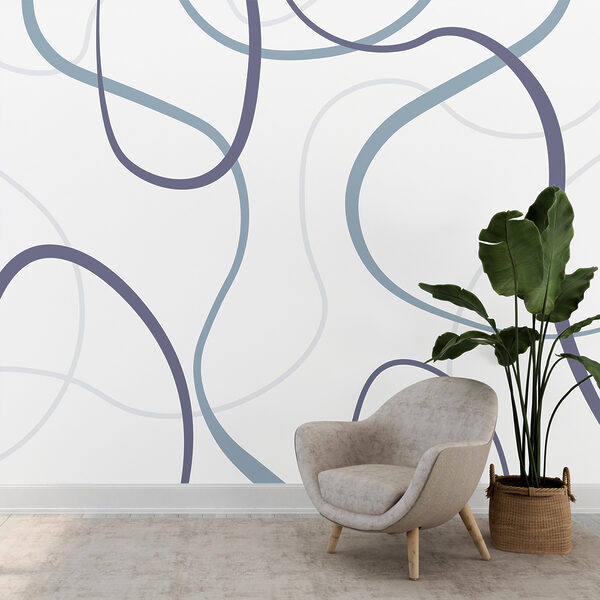 Pattern of curved lines Pattern of curved lines