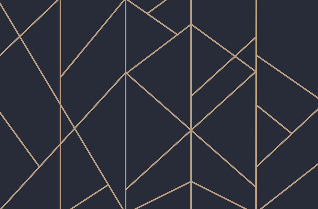 Pattern of triangles and lines Pattern of triangles and lines