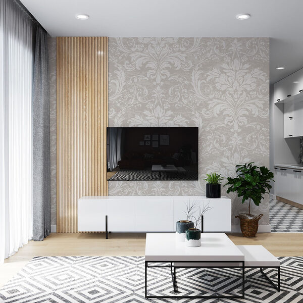 Wallpaper with a pattern Wallpaper with a pattern