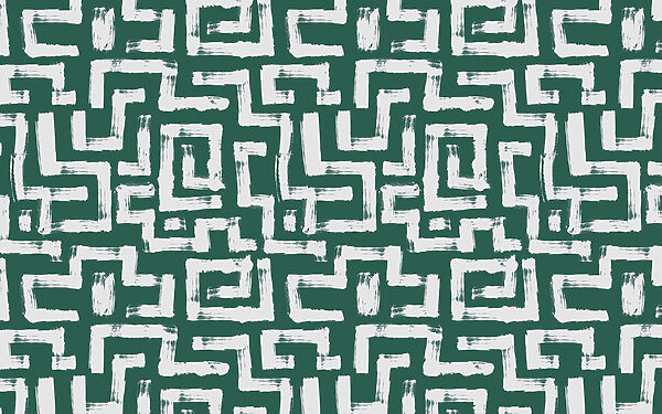 Pattern of white lines and squares Pattern of white lines and squares