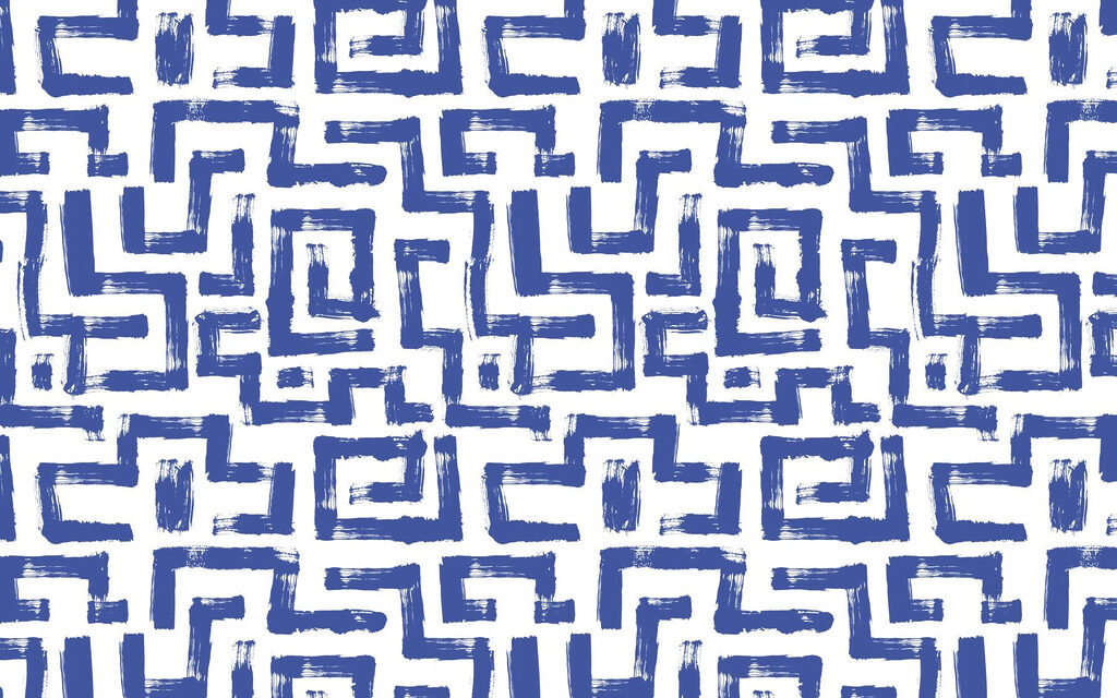 Pattern of blue lines Pattern of blue lines