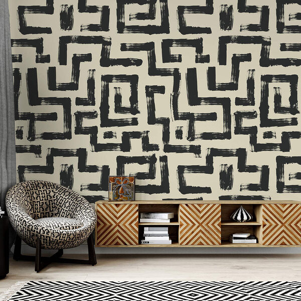 Pattern of black lines Pattern of black lines