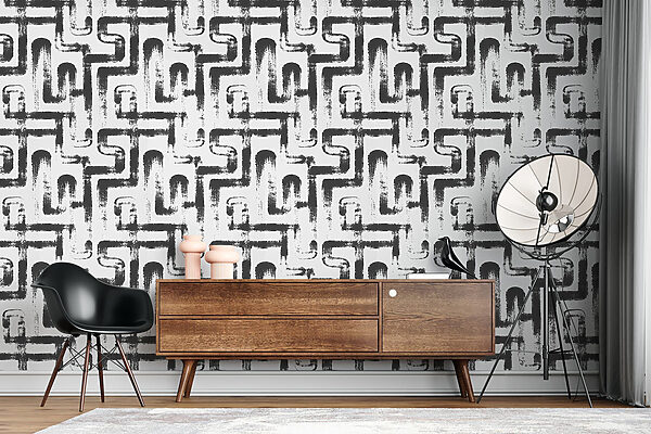 Black and white pattern Black and white pattern