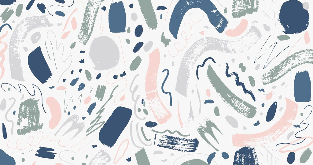 Pattern of colorful brush strokes Pattern of colorful brush strokes
