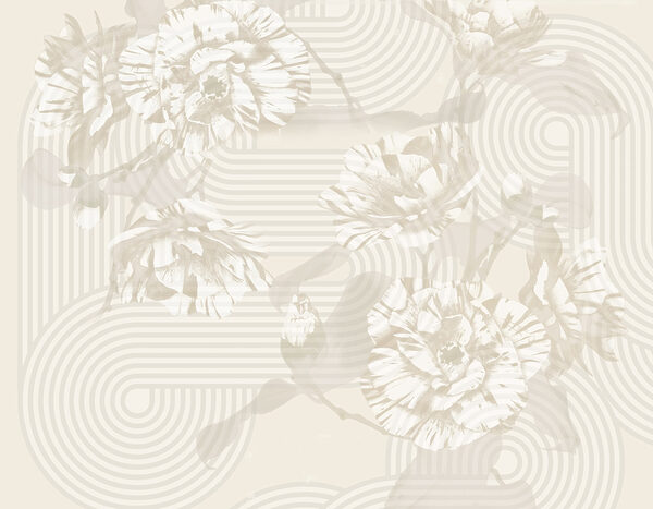 Muted florals with playful patterns. Muted florals with playful patterns.