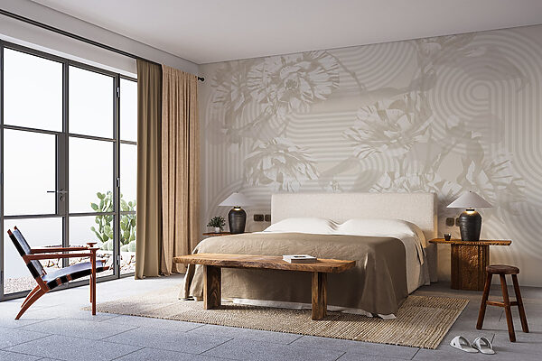 Muted florals with playful patterns. Muted florals with playful patterns.
